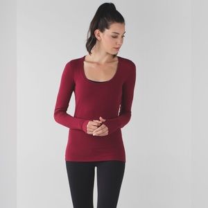 Lululemon Anahatasana Long Sleeve Tee SZ10 BNWT